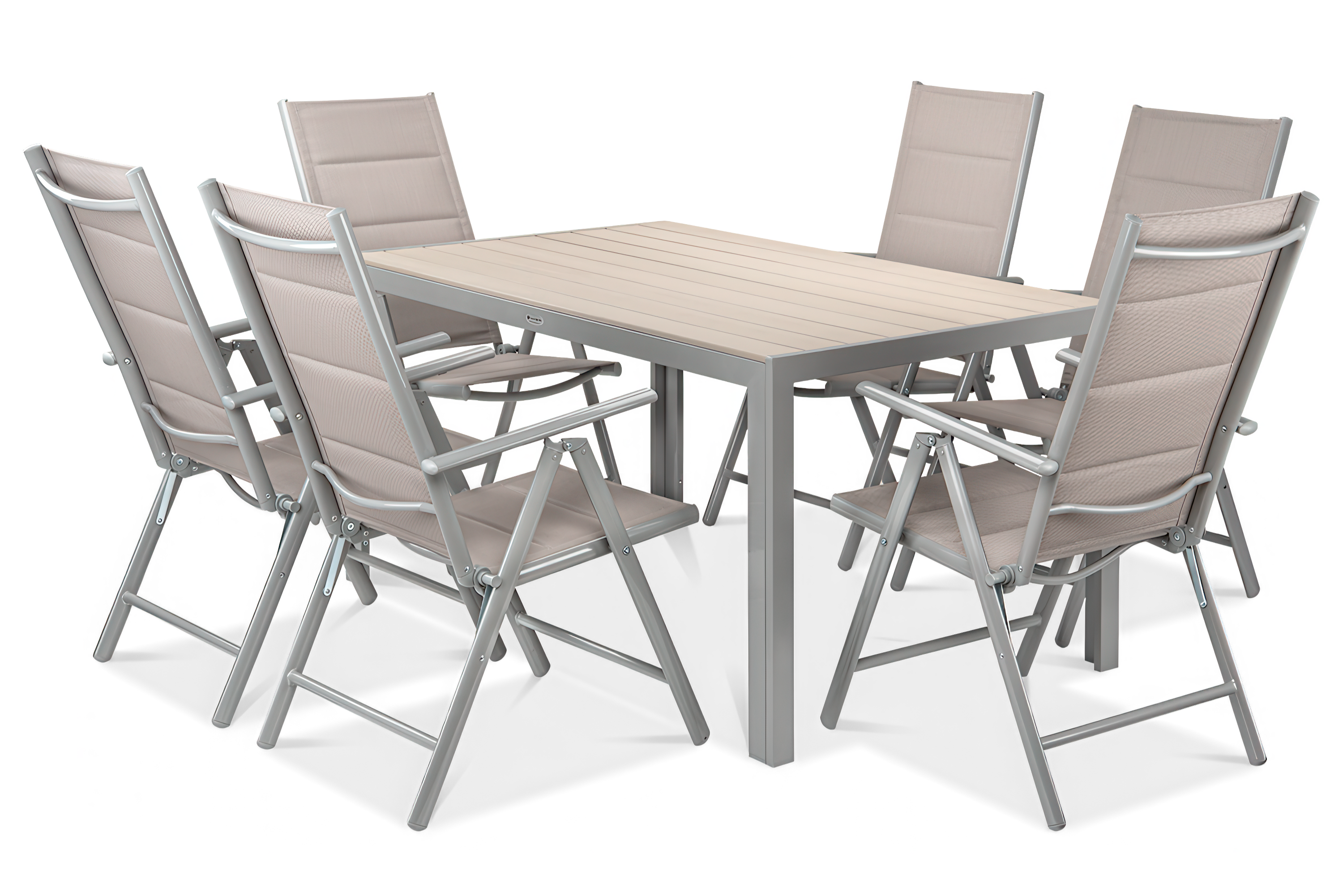 Zestaw ogrodowy SYDNEY Silver/Taupe