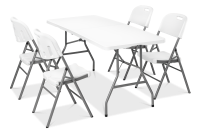 CATERING set stôl 180 + 4x stolička