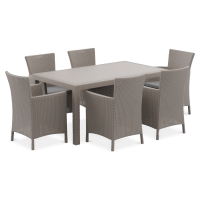 Záhradný set IOWA/MELODY 6+1 Cappucino - KETER