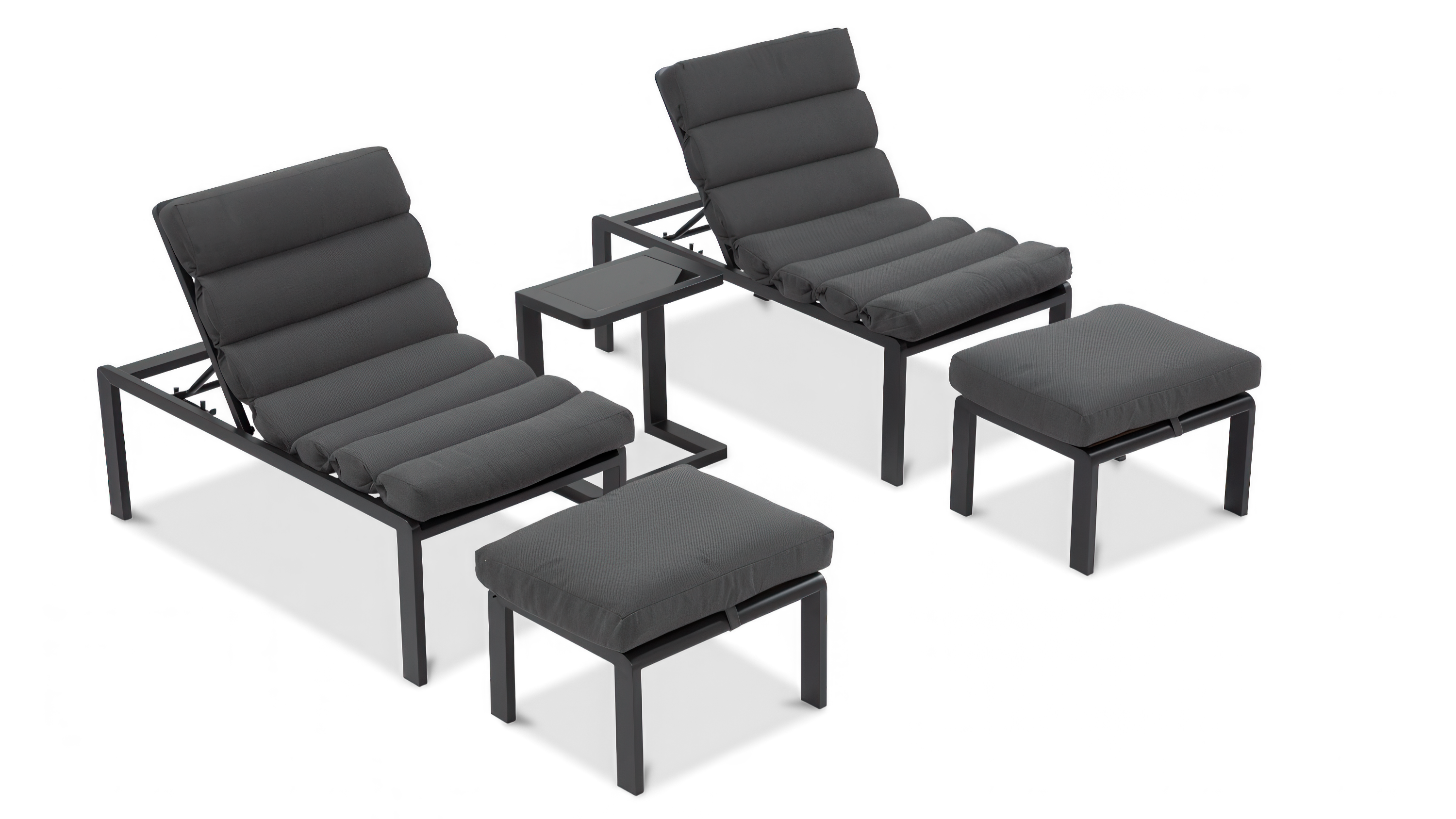 Zestaw wypoczynkowy ORSEY DUO Dark Grey - Focus Garden