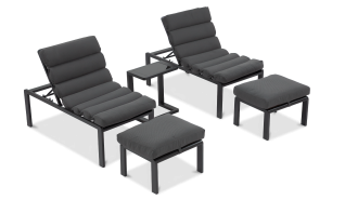 Zestaw wypoczynkowy ORSEY DUO Dark Grey - Focus Garden