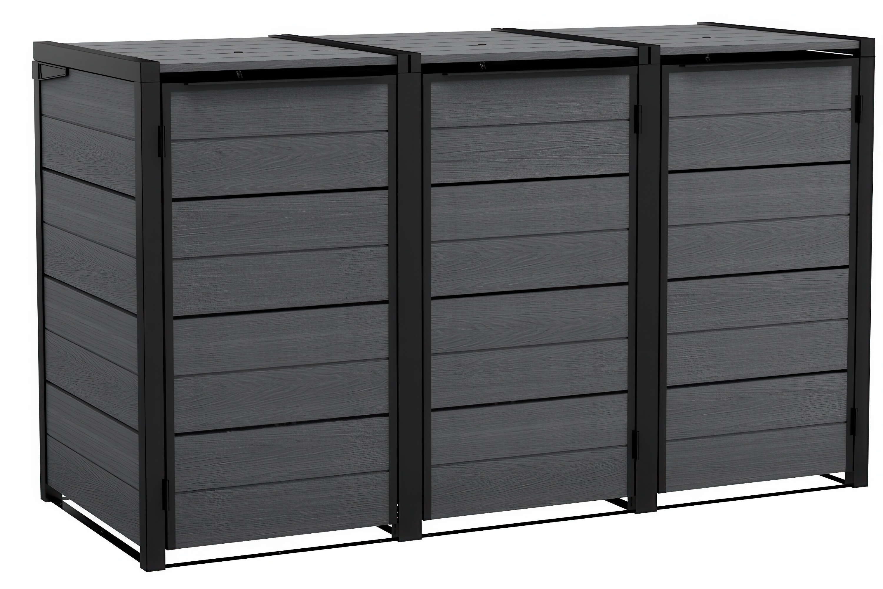 Zastrešenie na smetné koše a rozširujúci modul Hide Away 3 x 240L Keter