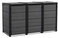 Zastrešenie na smetné koše a rozširujúci modul Hide Away 3 x 240L Keter