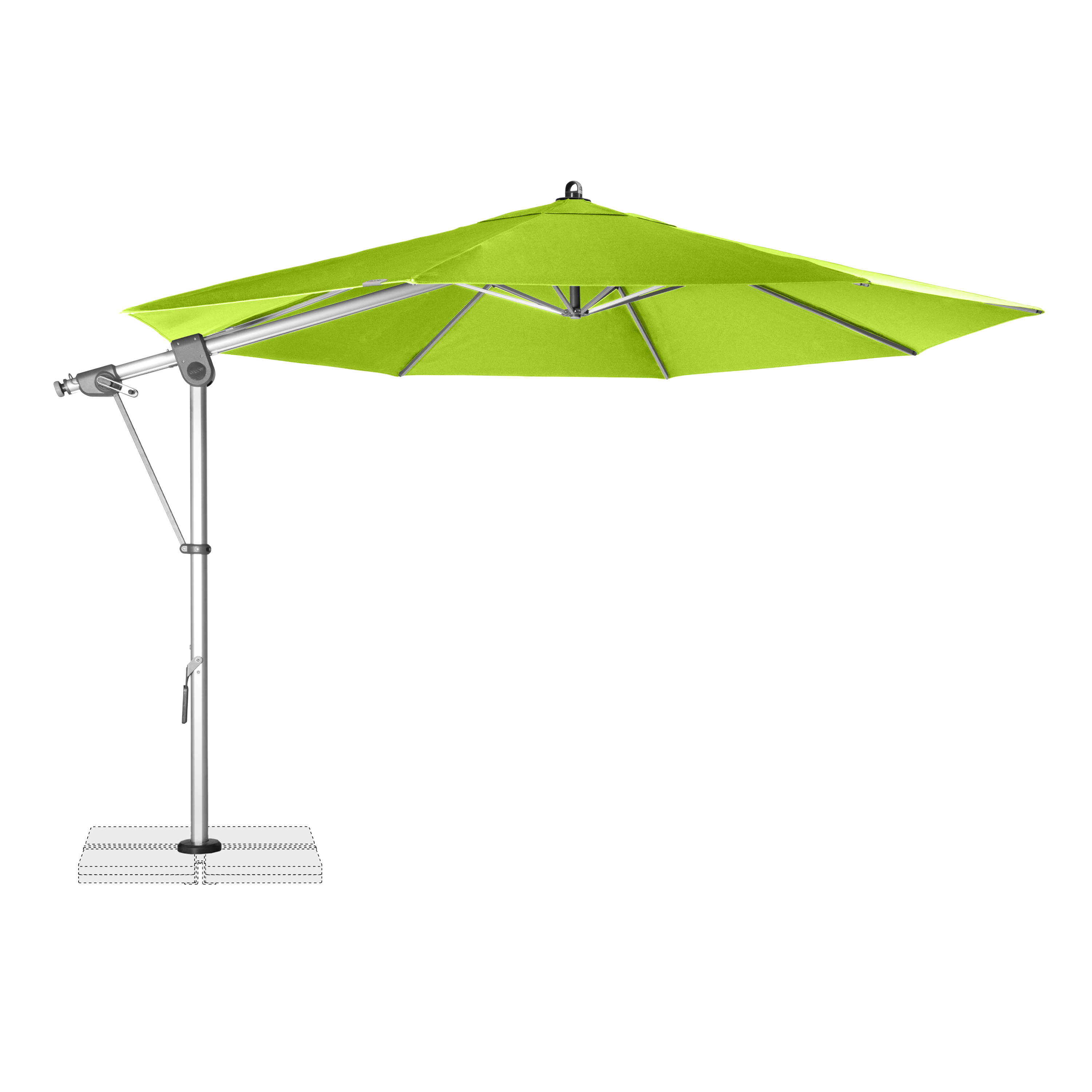 Doppler EXPERT 350 Smaragd záhradný dáždnik