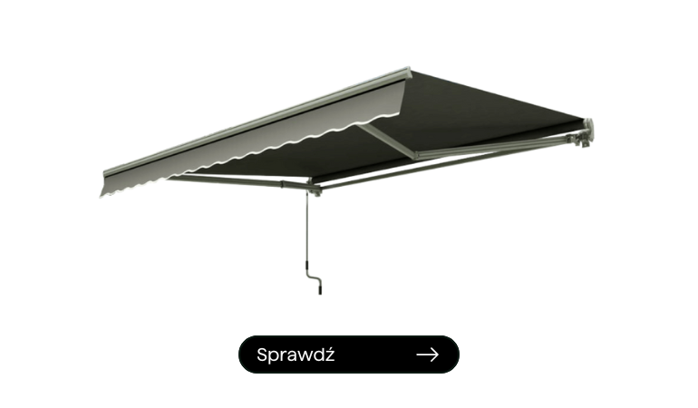 Markiza tarasowa CLASSIC 400x300 Grey - Gutroof