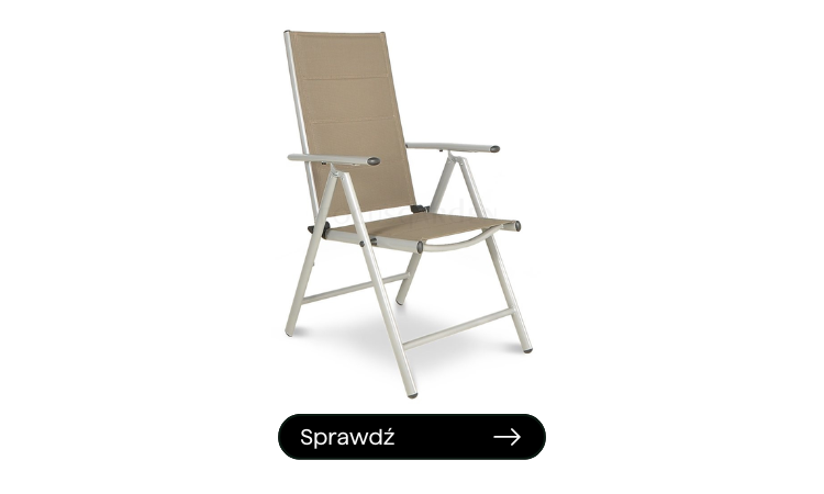 b&eacute;žov&aacute; skladacia z&aacute;hradn&aacute; stolička