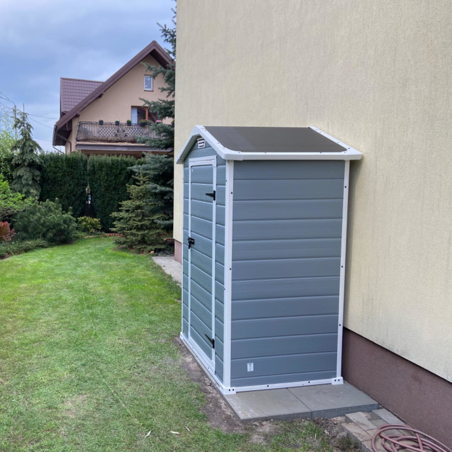 Záhradný domček Keter Manor 4x3 S fotografia realizácie 6