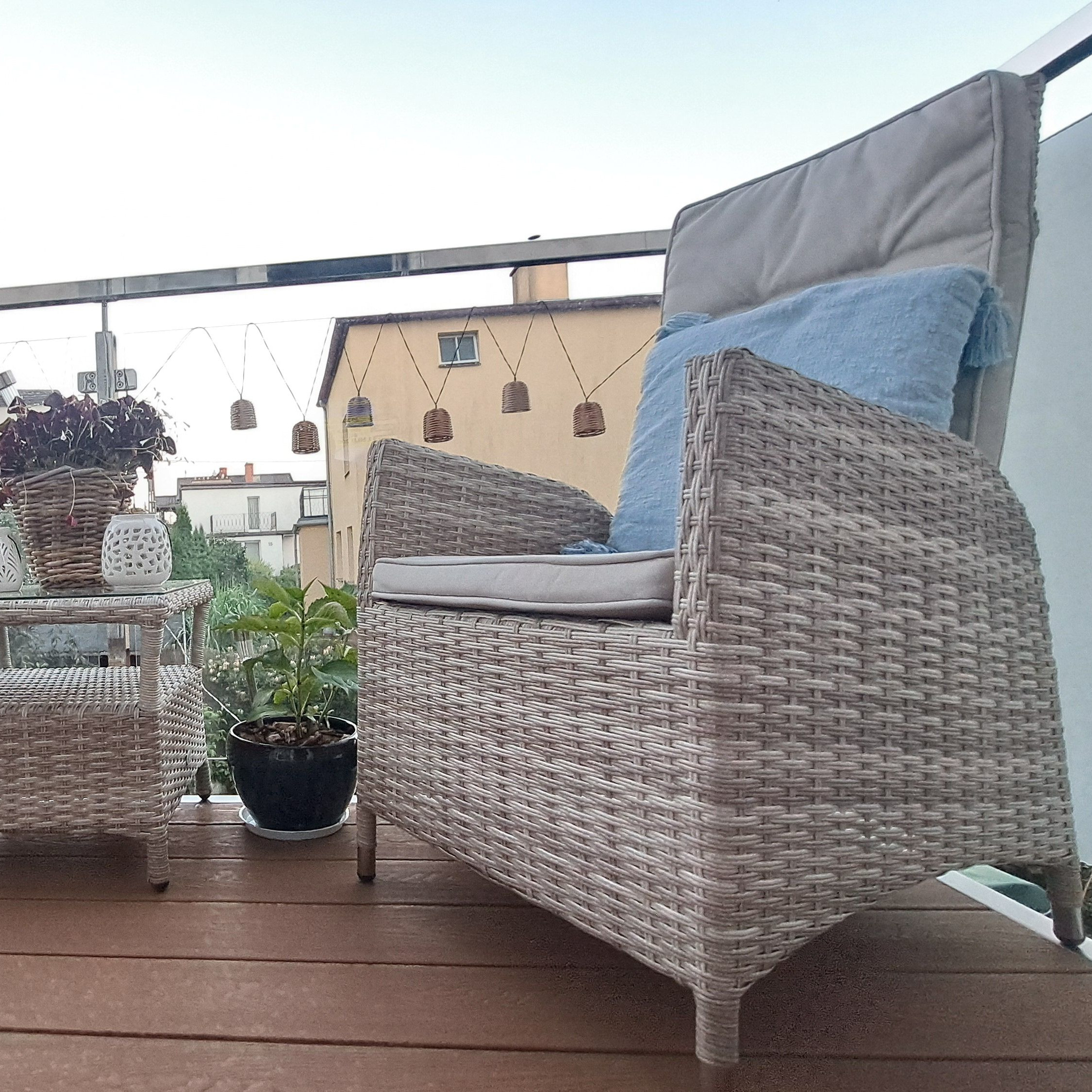 Záhradná zostava Focus Garden MALTA DUO Beige fotografia realizácie 6