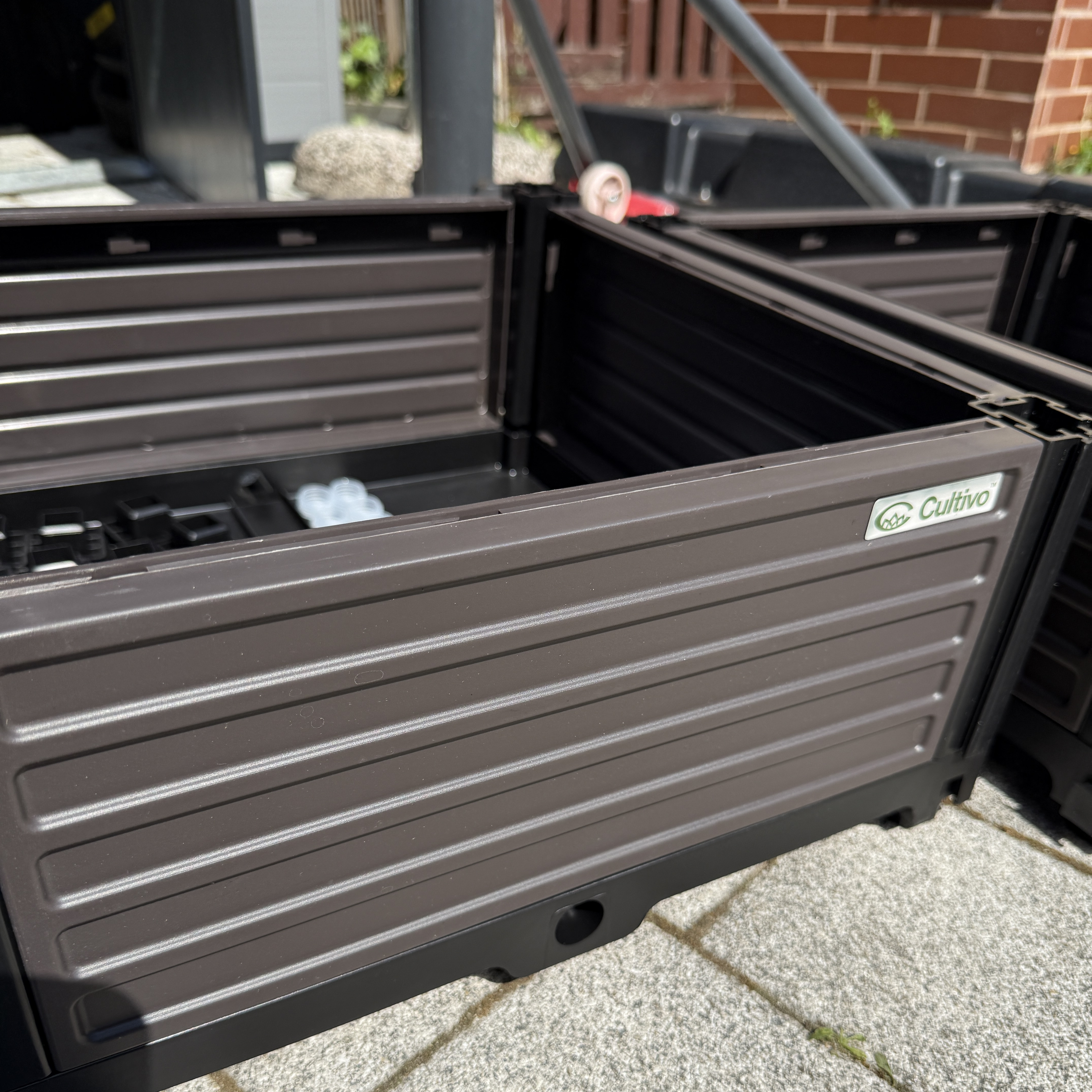 Vyvýšený záhon Cultivo GROW BOX XL 164x41x31 cm fotografia realizácie 3
