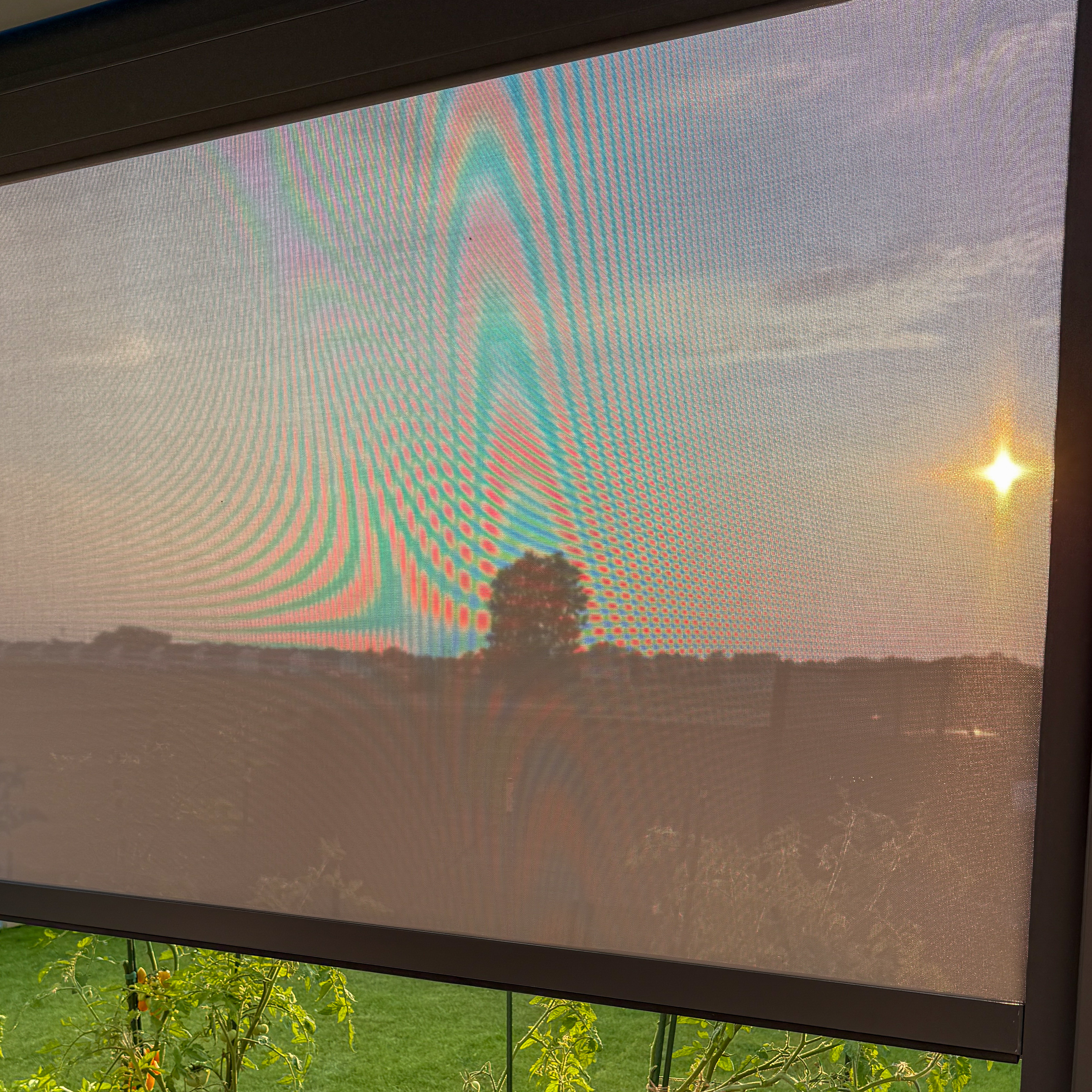 Bočná roleta Gutroof pre pergoly 3 m antracit fotografia realizácie 6