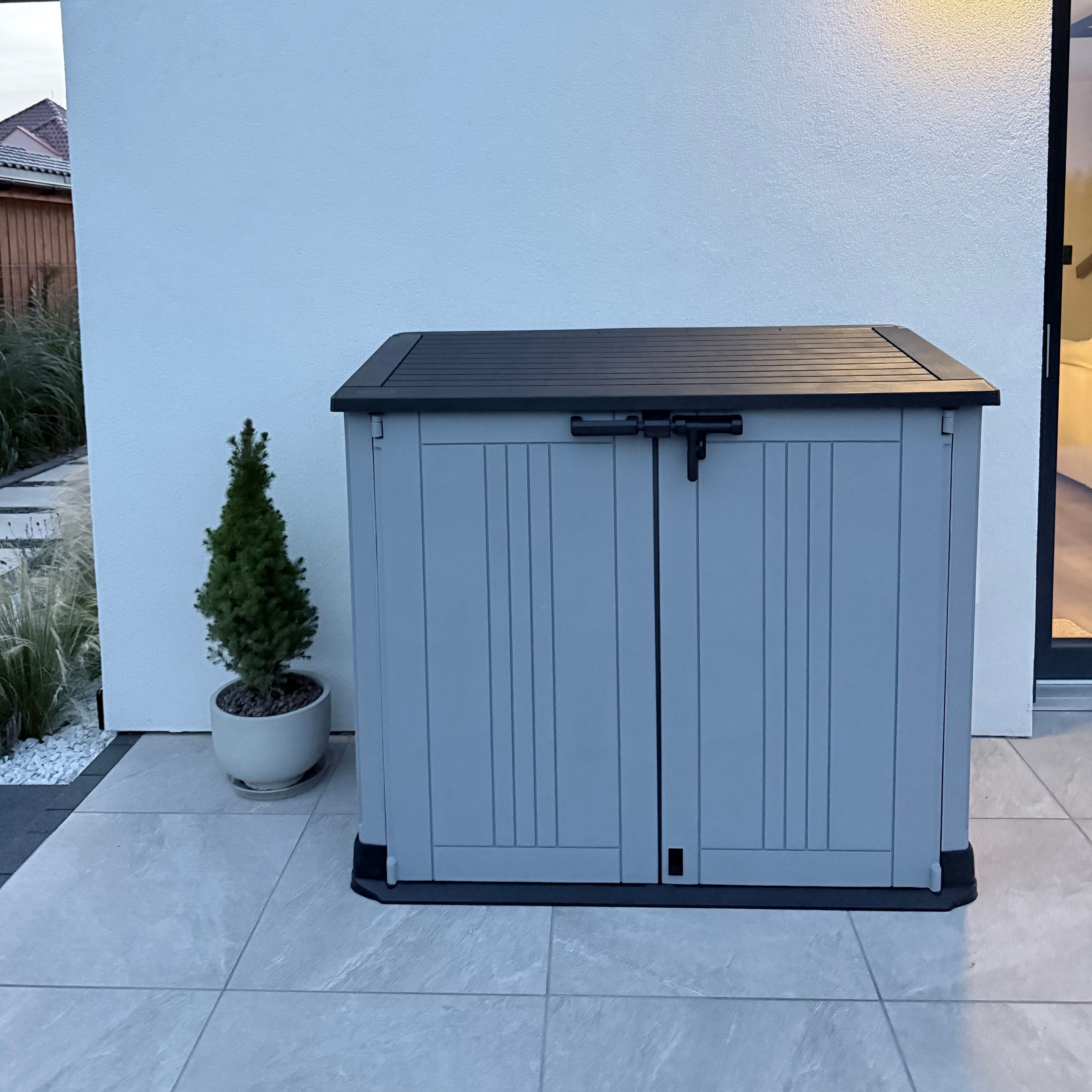 Záhradný úložný box Keter Store It Out Midi Prime fotografia realizácie 2