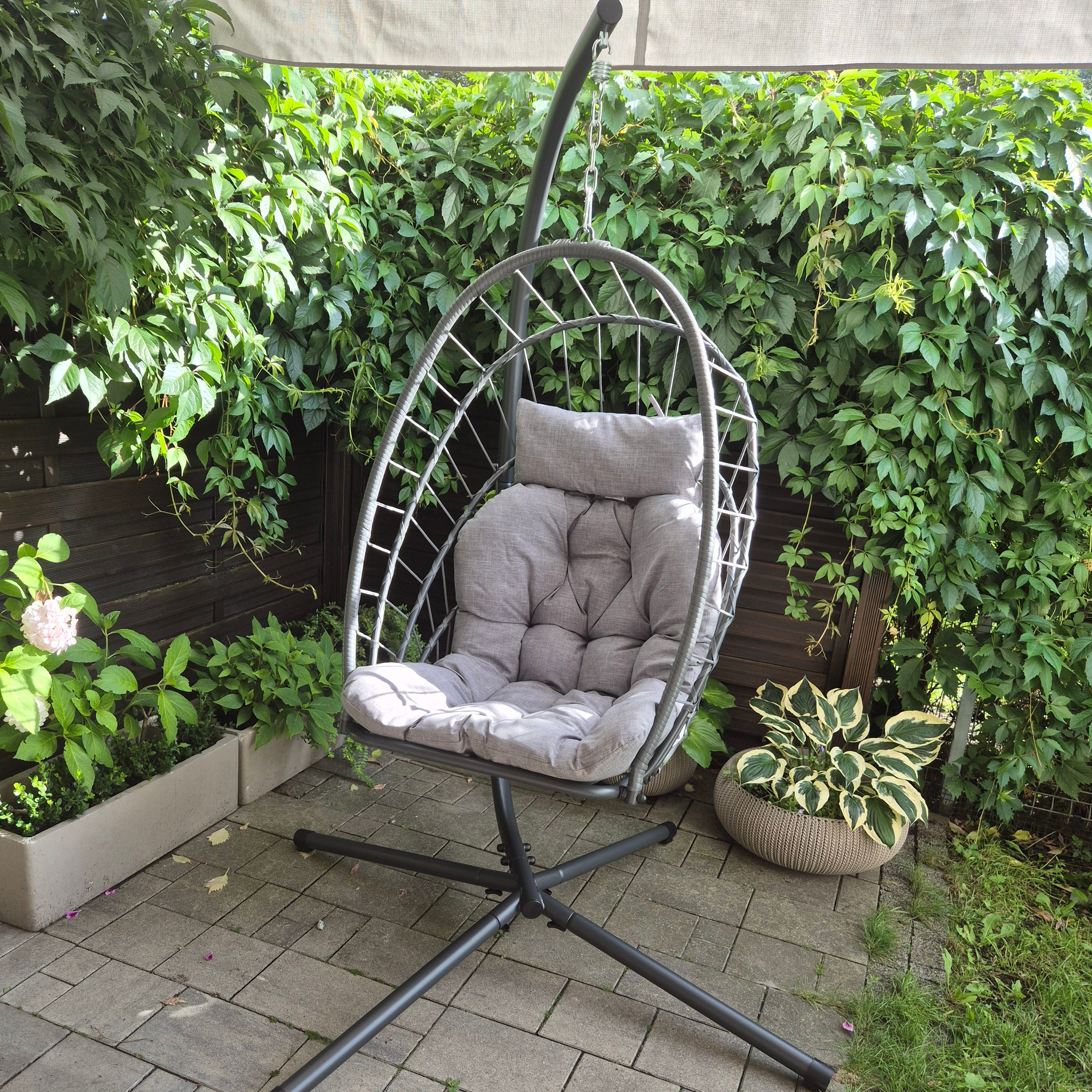 Záhradný kokon MILOS Grey - Bjørkka fotografia realizácie 2