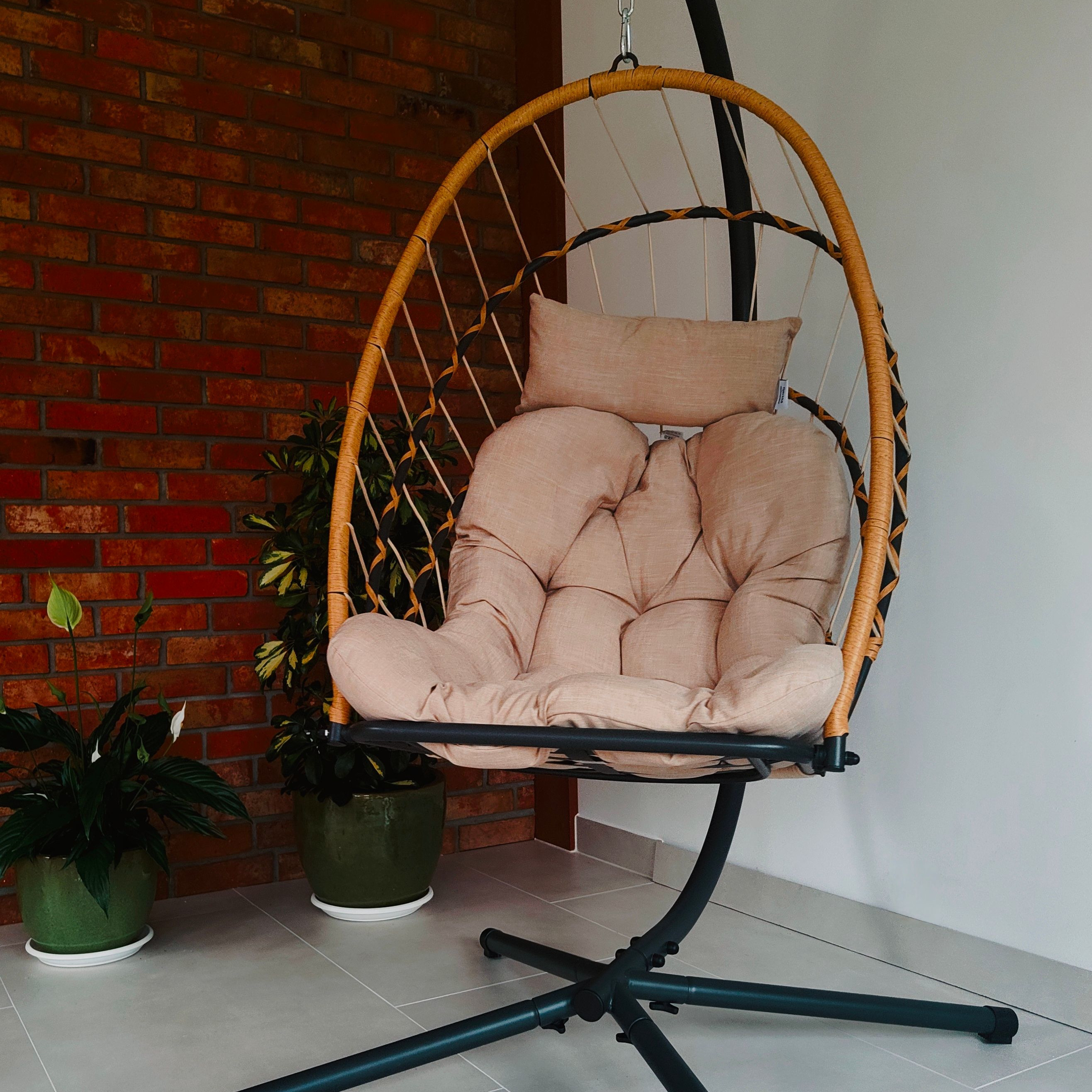 Záhradné kreslo MILOS Beige - Bjørkka fotografia realizácie 7