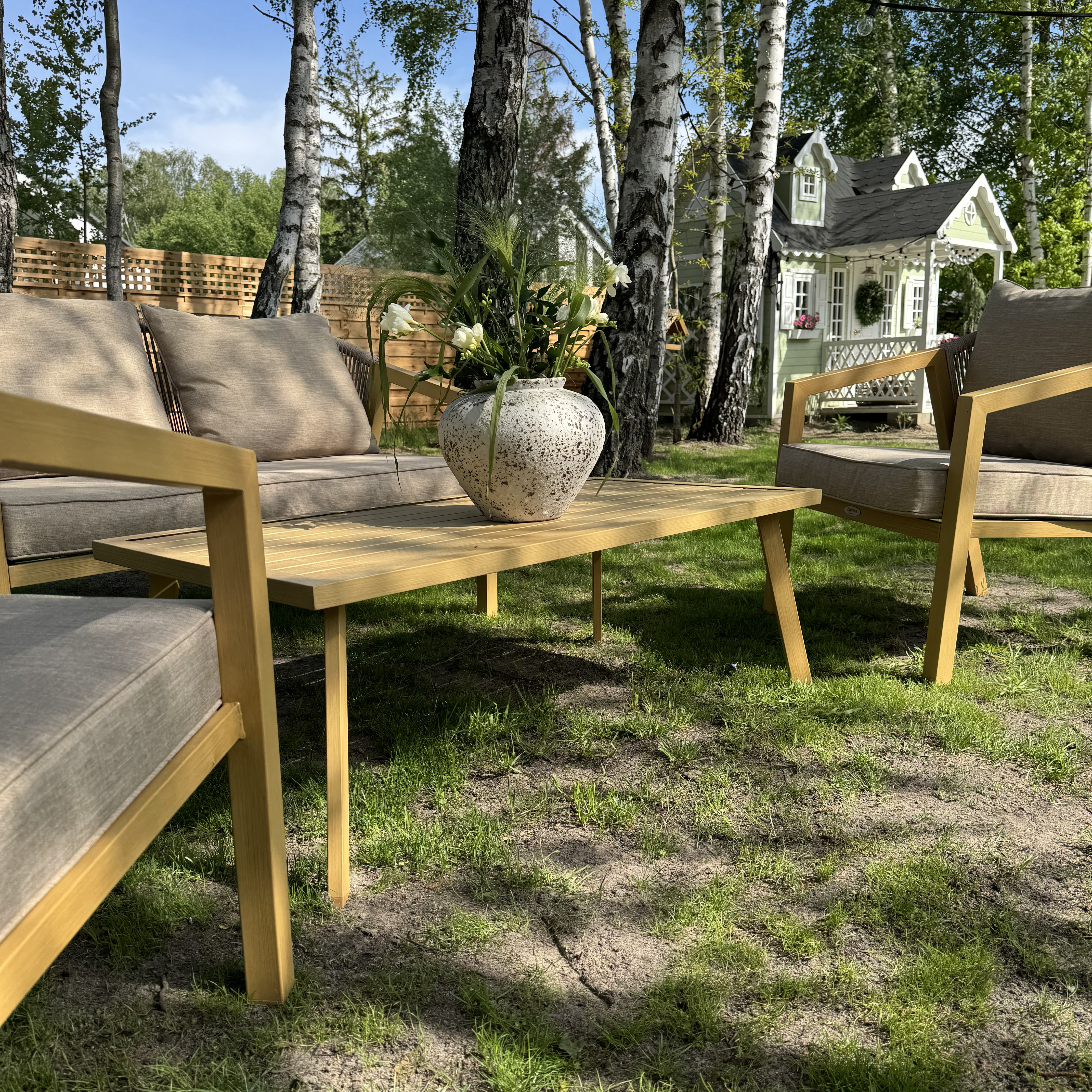 Terarový set LOARA CAFFE WOOD LOOK - Bjørkka fotografia realizácie 5