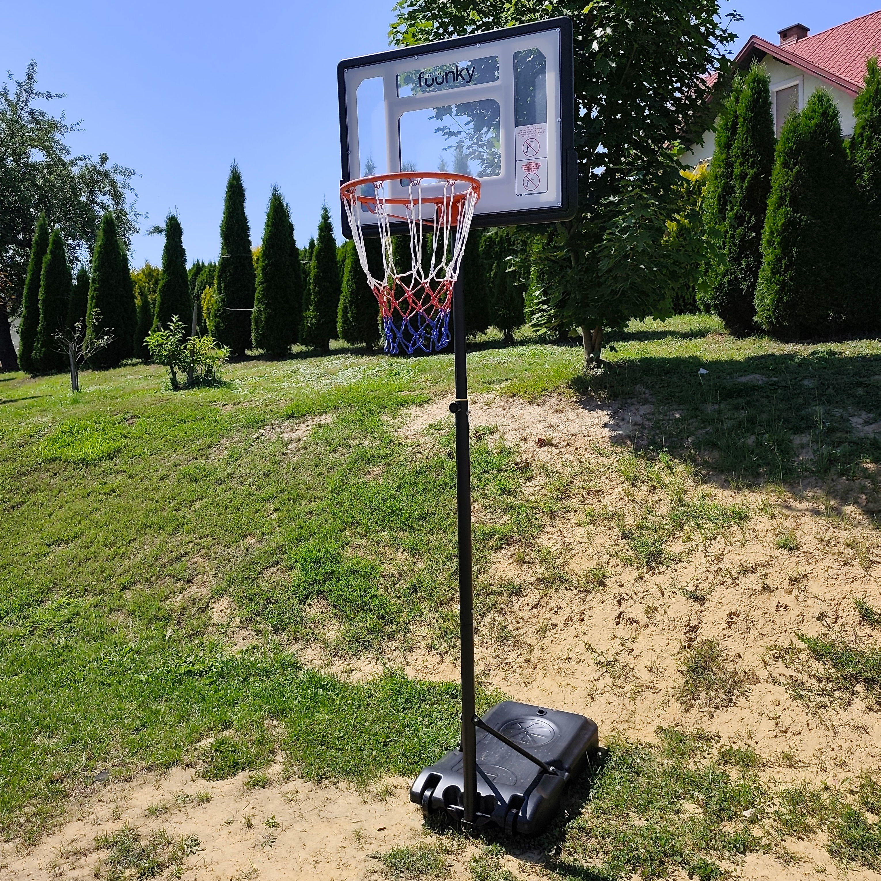 Mobilný košík na basketbal 150-210 cm - Fuunky fotografia realizácie 1