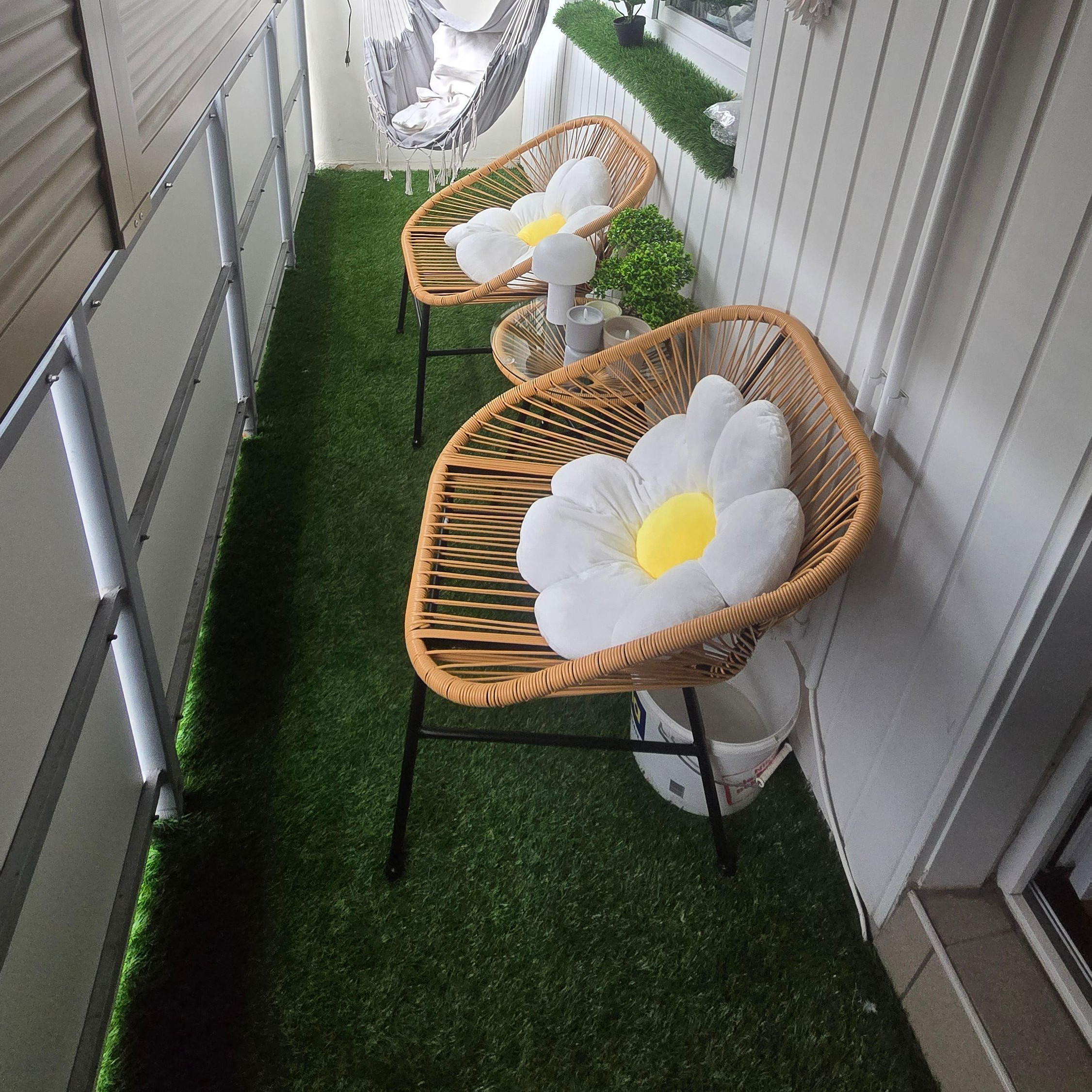 Záhradný nábytok 2+1 MAYA NEW Beige - Bjørkka fotografia realizácie 1