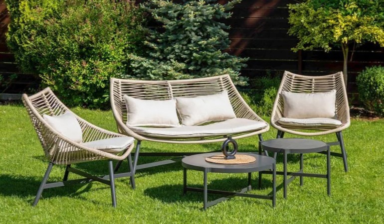 Z&aacute;hradn&aacute; s&uacute;prava ALMERA CAFFE Beige &ndash; Focus Garden