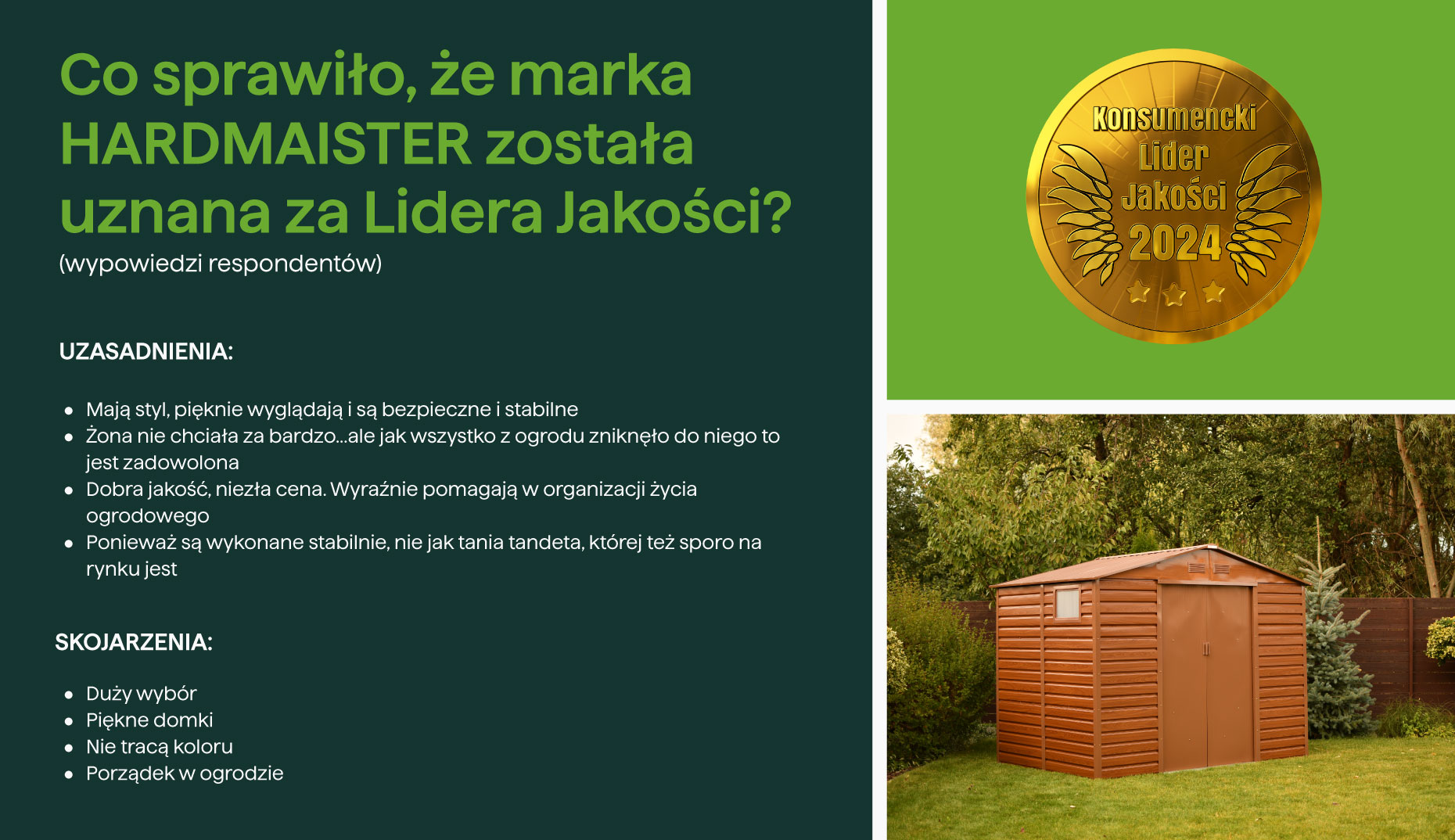 hardmaister l&iacute;der kvality ocenenie