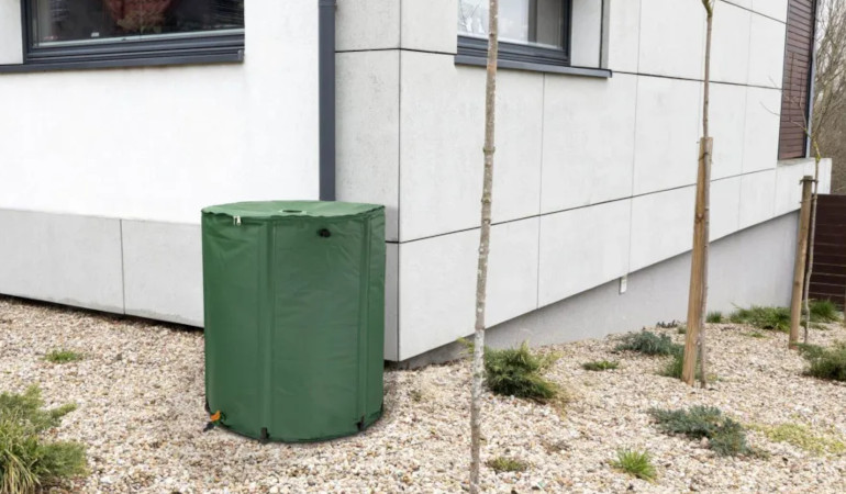 N&aacute;drž na dažďov&uacute; vodu 500 l tmavozelen&aacute; - CULTIVO